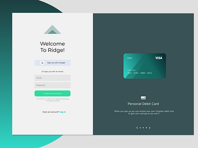 "Sign Up Page" Daily UI Challenge #001