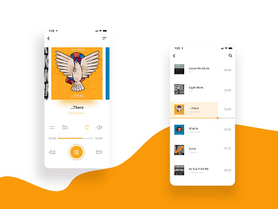 Daily UI #009/ Music App by Yemi Jeff on Dribbble