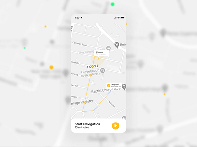 Daily UI #029/ Map