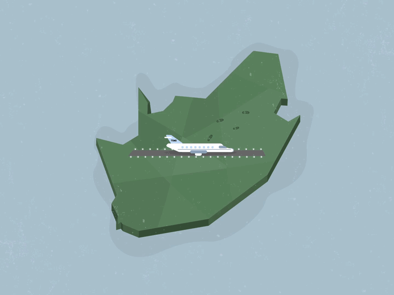 Landing in SA