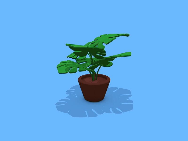 Delicious Monster delicious gif leaf loop monster plant