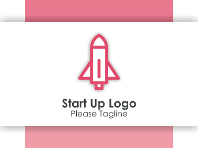 Start Up Logo business concept creative design element graphic icon idea illustration logo marketing rocket sign start success symbol technology up vector web
