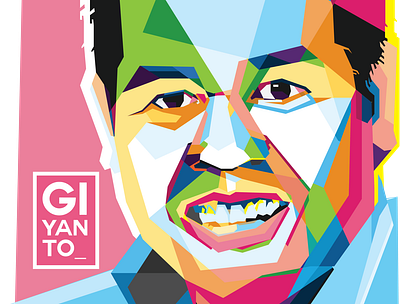 WPAP - Giyanto design illustration vector