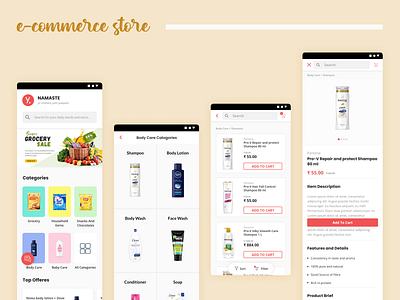 Grocery Store Web App art design filter food groceries grocery sort sorting typography ui ux