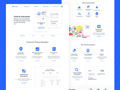 Tools Landing Page calculator calculator ui landing page tools ui ux web web design