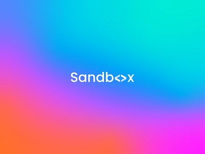 Sandbox | Logo Design api box brand identity branding fintech fluid gradient gradient logo logo design sandbox