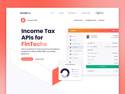 Sandbox | Income Tax Page