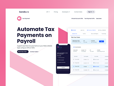 Sandbox | Tax Payment Page