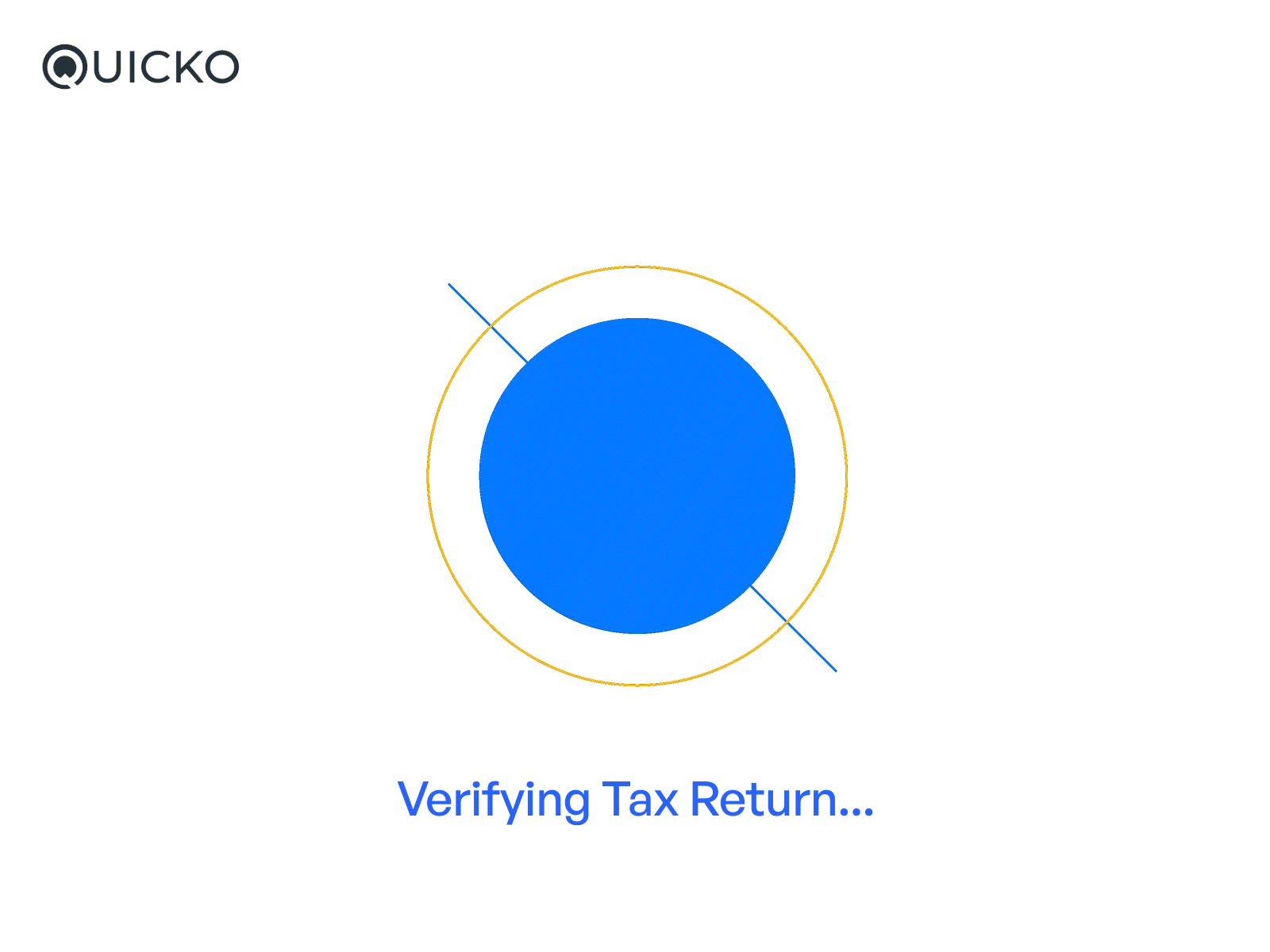 Verifying Details in Tax Return animation details fintech graphic design incometax itr loader loading motion graphics perosnal details processing tax taxes ui verify verifying