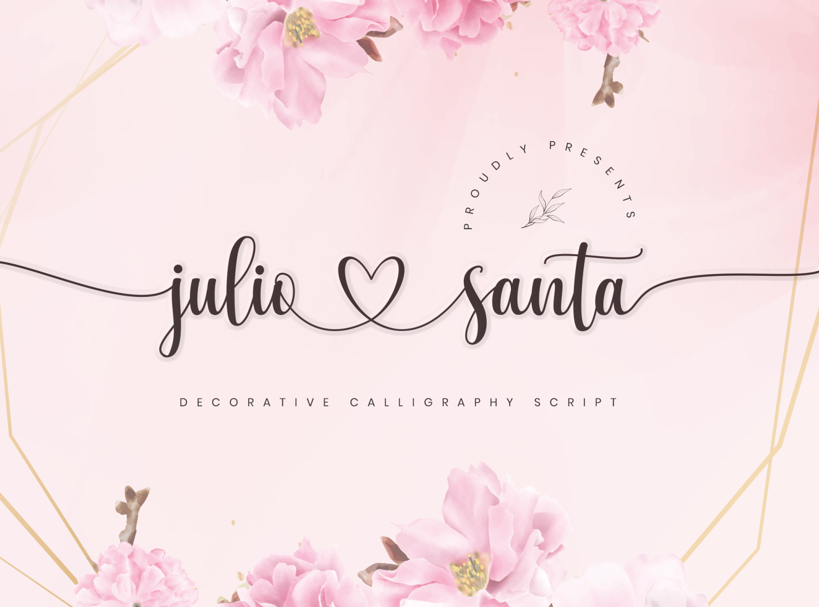 Julio Santa - Romantic Script by Namara Creative on Dribbble