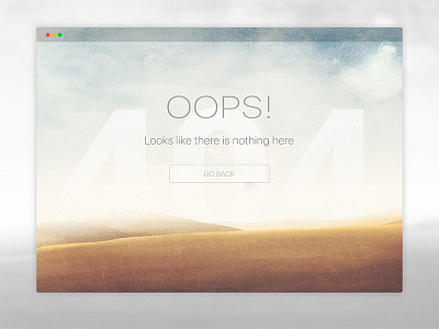 #dailyui day #008 - 404 page 404 dailyui design mockup ui