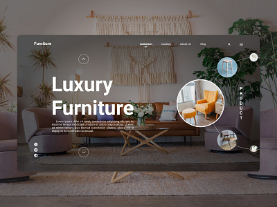 Furniture Website Design app design furniture furniture app furniture design furniture website ui ui design uiux uiuxdesign ux web website design