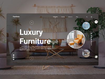 Furniture Website Design