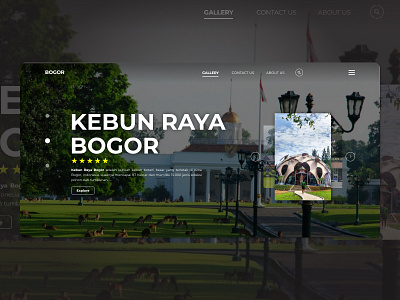 Bogor Tour Website Design app bogor design indonesia indonesia designer tour tours travel travel app travel website ui ui design uiux uiuxdesign