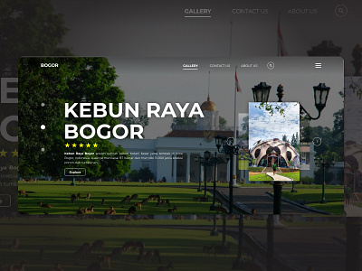 Bogor Tour Website Design