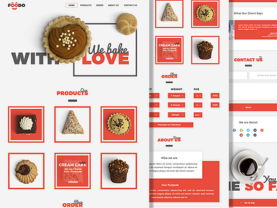 Foodo - A Baker's Website