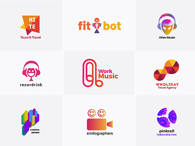 Golos - A Logo Series app icon branding colorful creative logos flat logos icon icon design identity logo logo design minimal