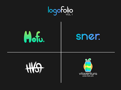 Logofolio vol. 1 branding design icon illustration illustrator logo typography