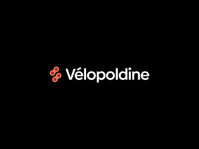 Branding | Vélopoldine branding graphic design logo