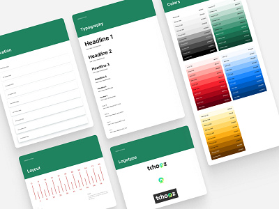 Tchooz Guidelines product design ui design