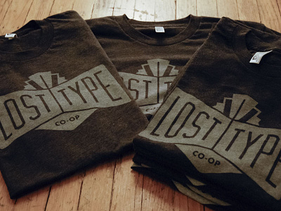 Lost Type T-Shirts