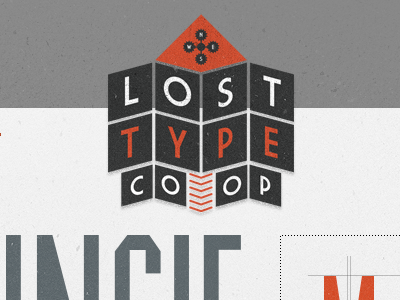 The Lost Type Co-Op fony launch logo muncie secret type typography