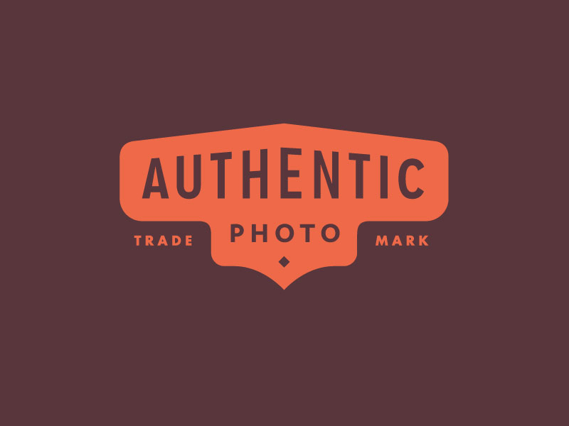 Authentic Photo badge logo mission gothic trade mark trade marrrrk trademark