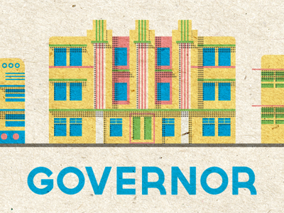 Governor alphabet co op cooperative font fonts halftone illustration lettering lost type losttype.com miami typefaces