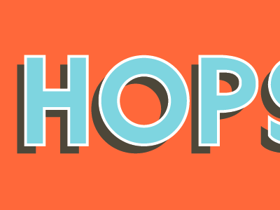 Hopscotch custom custom font font fontography new typography