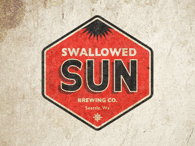 Swallowed Sun Brewing Co. beer brewing logo seattle