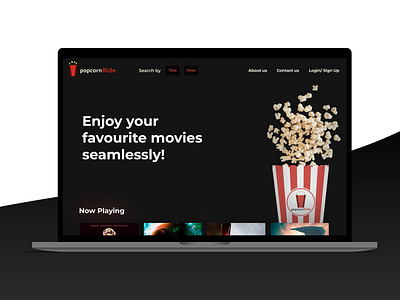 Ticket booking app redesign app cinema darktheme movie redesign ticketbooking visual web