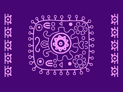 Ancient Mexican Pattern ai ancient design illustration mexican pattern vector
