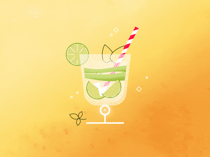 Cocktail animation ae after effects motion motion design