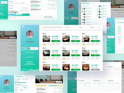 Meeting Room Booking ux ui design web application