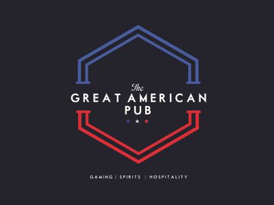 The Great American Pub Logo branding logo promotion