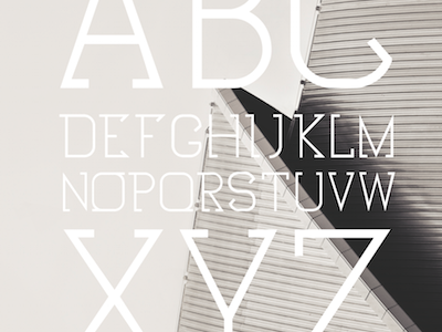 New Typeface: Invert font lettering typeface