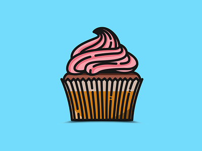 Cupcake cupcake dessert noun project sweets