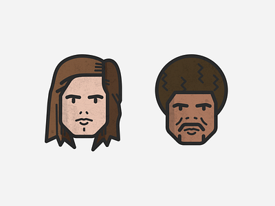 Pulp Fiction character daily fiction icon jackson john movie pulp samuel travolt ui ux