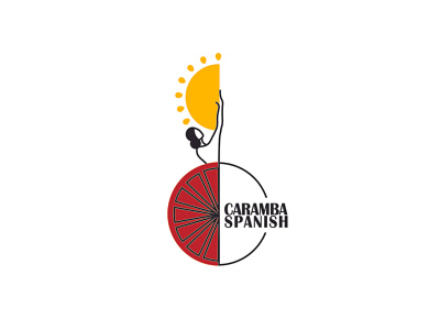 Logo for a Spanish lesson Company animation app branding design freelance freelance design illustration logo logo design web zeddesign zedteam