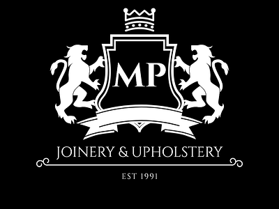 MP JOINERY & UPHOLSTERY design freelance freelance design illustration logo logo design logodesign zeddesign zedteam