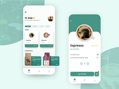 Coffee Apps UI Exploration app apps design design ui ui design uidesign ux ux design uxdesign visual design web design