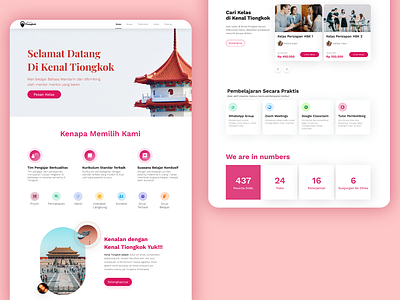 Kenal Tiongkok Website Redesign apps design uidesign uxdesign webdesign