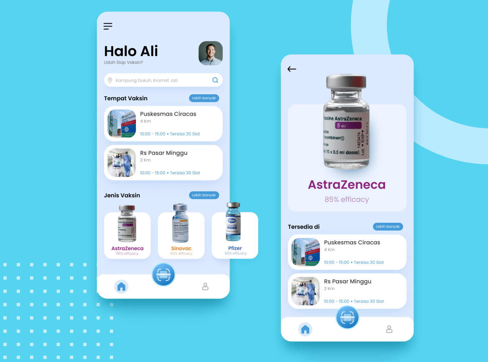 Covid 19 Vaccine Apps Exploration By Sahrul Muhamad Ilham On Dribbble   Vaccine 4x 