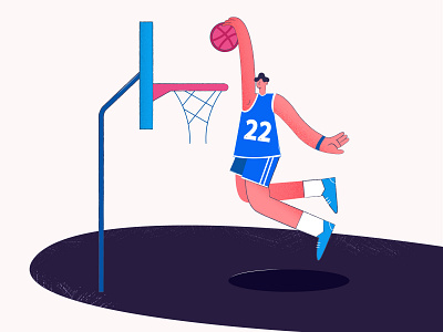 A Player basketball boy boy illustration character character design design dribbble flat icon illustration illustration art shot sport vector