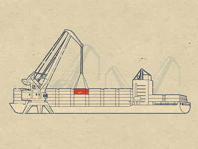 Cargographics #1 cargo design graphics orange vector