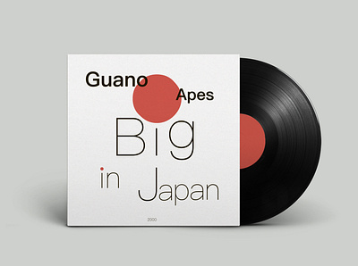 Vinyl cover design Guano Apes design vinyl cover