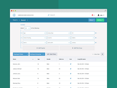 Mystery Project - Filtering design filter milkshake product ui ux