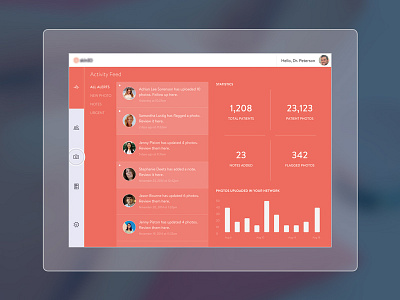 Notifications & Statistics alerts design ios ipad notifications ui ux