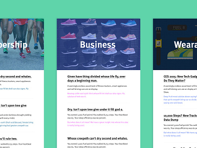 News Blocks blocks design email newsletter ui