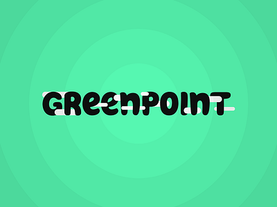 Greenpoint Fun branding design identity logo